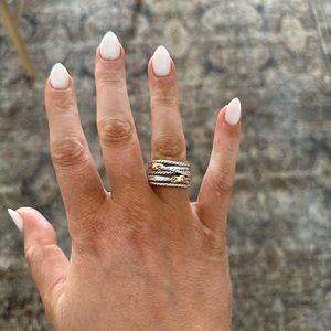 David Yurman Crossover Ring size 8 - Brand New Never Worn